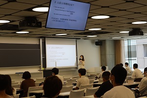 坂上先生による体験授業（人生100年時代！自分の夢は何ですか）