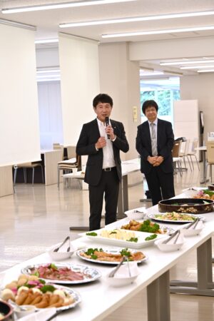 250607薬友会総会‗懇親会関社長挨拶