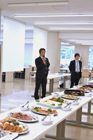 250607薬友会総会‗懇親会前納社長挨拶