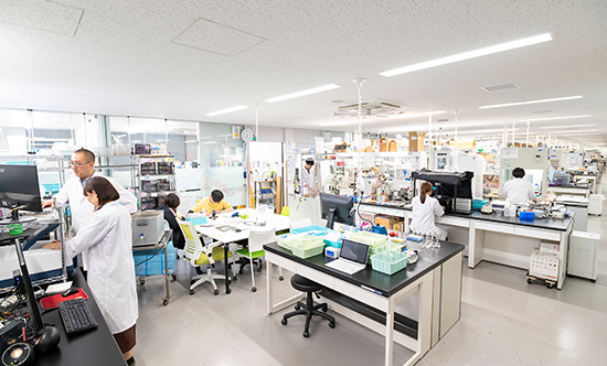 オープンラボ 研究室の様子